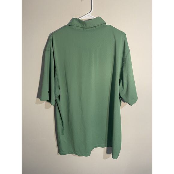 Nike Tiger Woods Collection Mens Polo Shirt Size XL Green Dri Fit *Logo* Golf - Picture 6 of 9